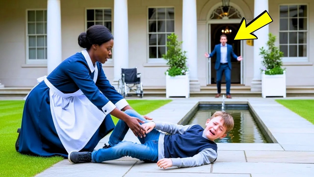 THE BILLIONAIRE’S SON COULD NEVER WALK — WHAT HE SAW THE MAID DOING SHOCKED HIM