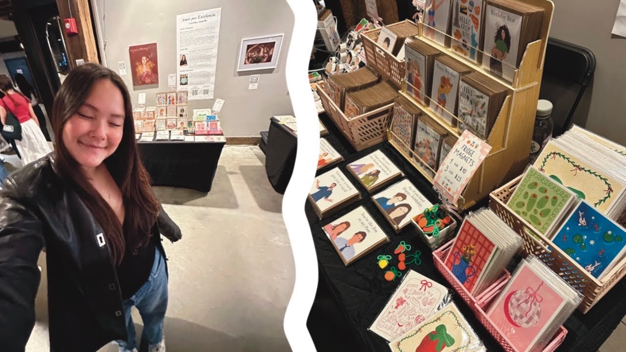 Market Weekend | Small biz Owner | Greeting Card shop