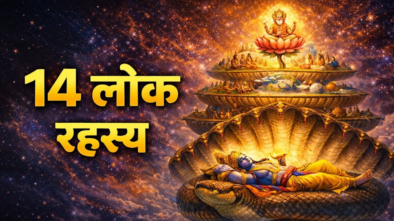 “क्या सच में शेषनाग के फन पर टिका है पूरा ब्रह्मांड? | 14 लोकों का रहस्य”