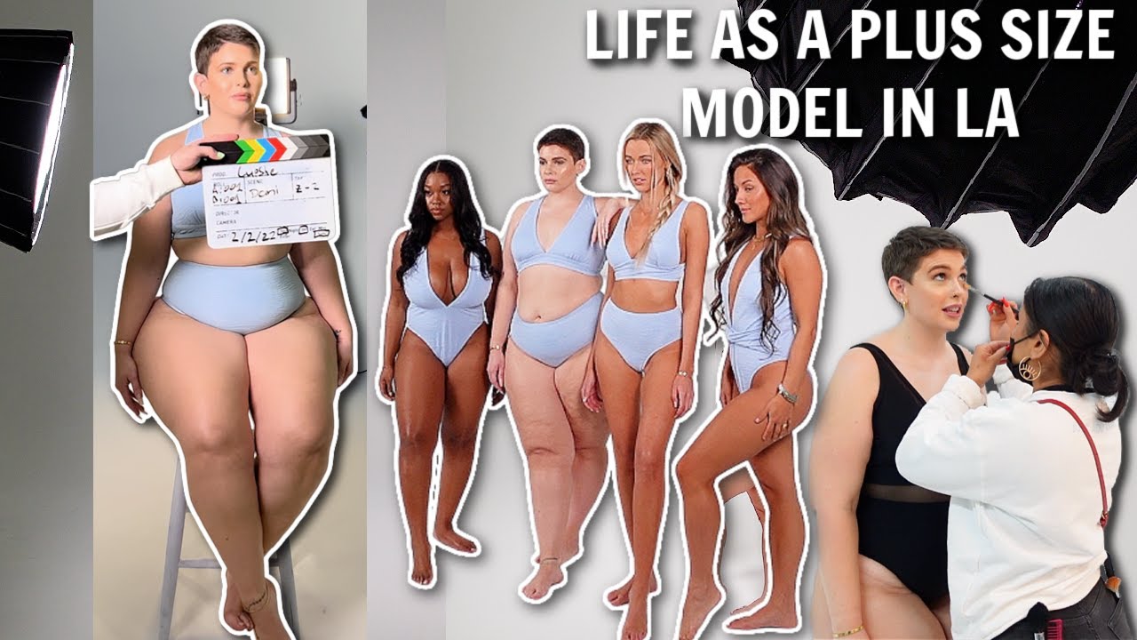 Day in the Life of a PLUS SIZE MODEL in LA!
