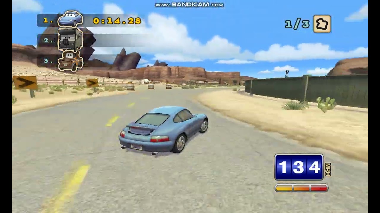 Cars: Hi-Octane DX - Sally in Sarge's Off-Road Challenge (Requested video)
