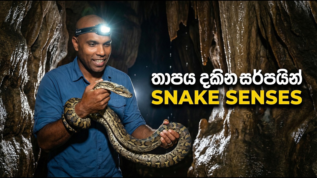 Snakes with 6th Sense | වල පොළඟුන් සහ පිඹුරන්