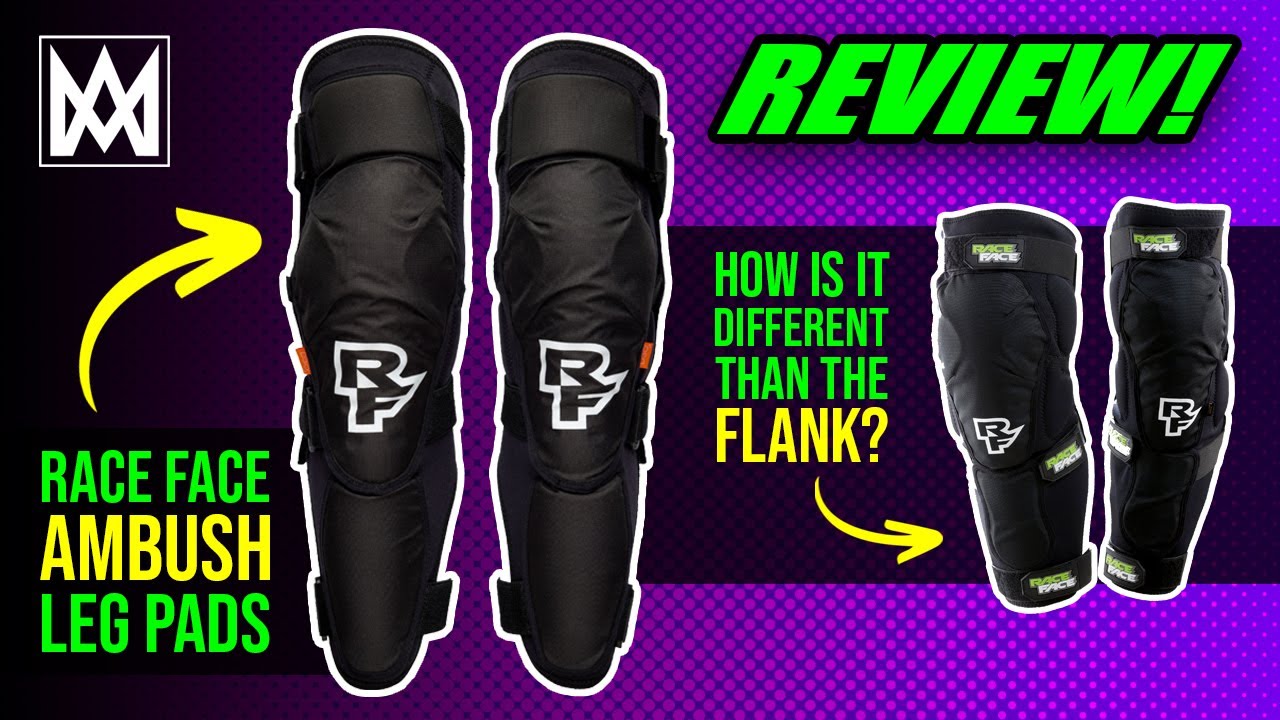 Race Face Ambush Leg Pad vs. Flank | Review | MTB | MTB Armor | MTB Pads | Knee Pads