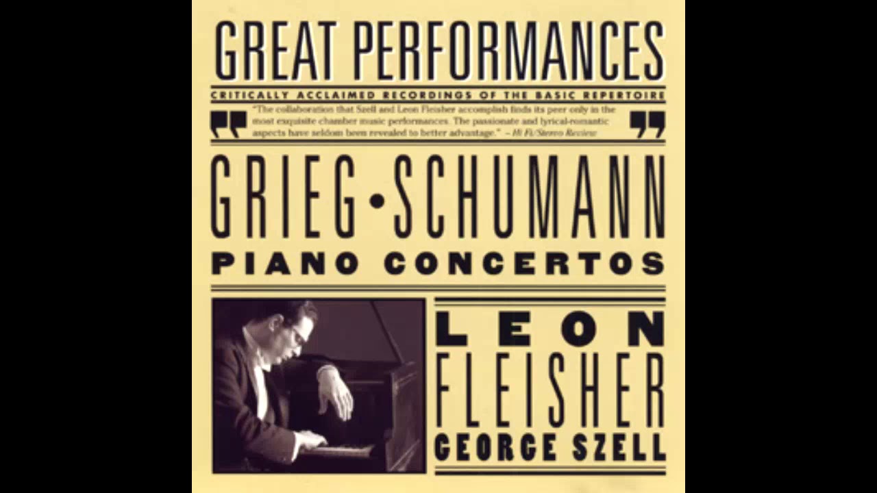 GRIEG: Piano Concerto in A minor op. 16 / Fleisher · Szell · Cleveland Orchestra