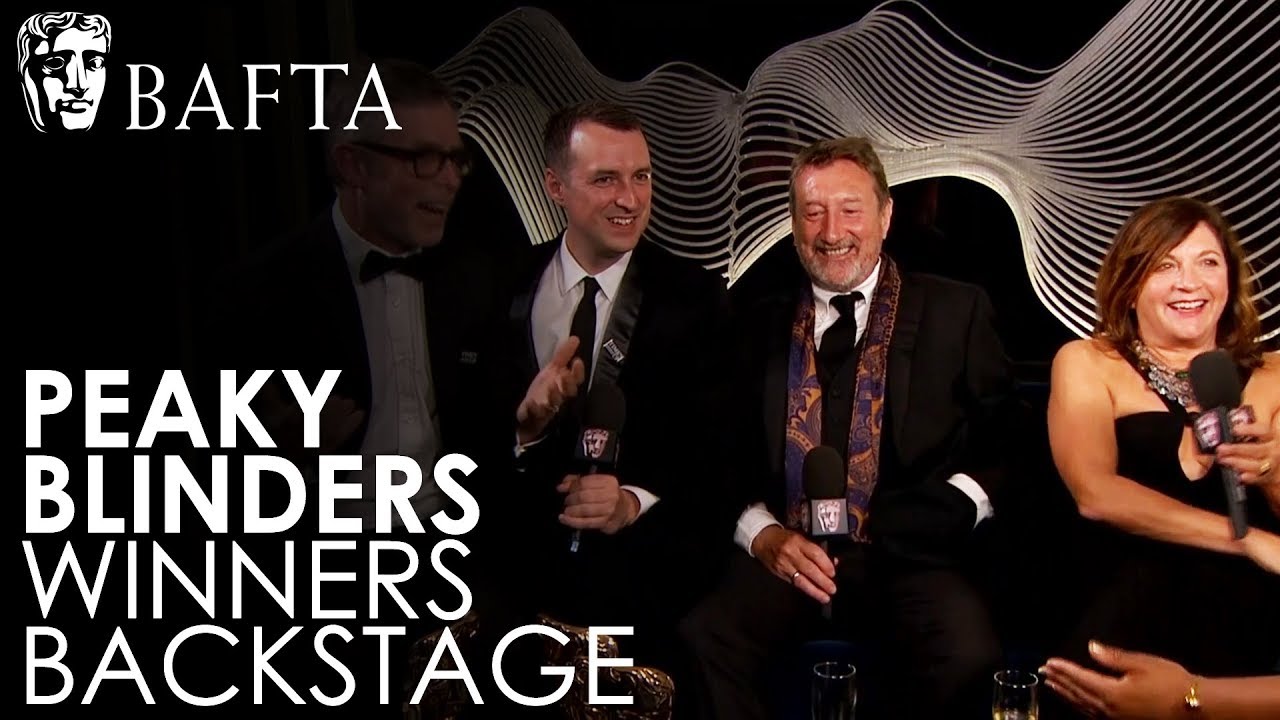Peaky Blinders backstage after winning Drama Series | BAFTA TV Awards 2018