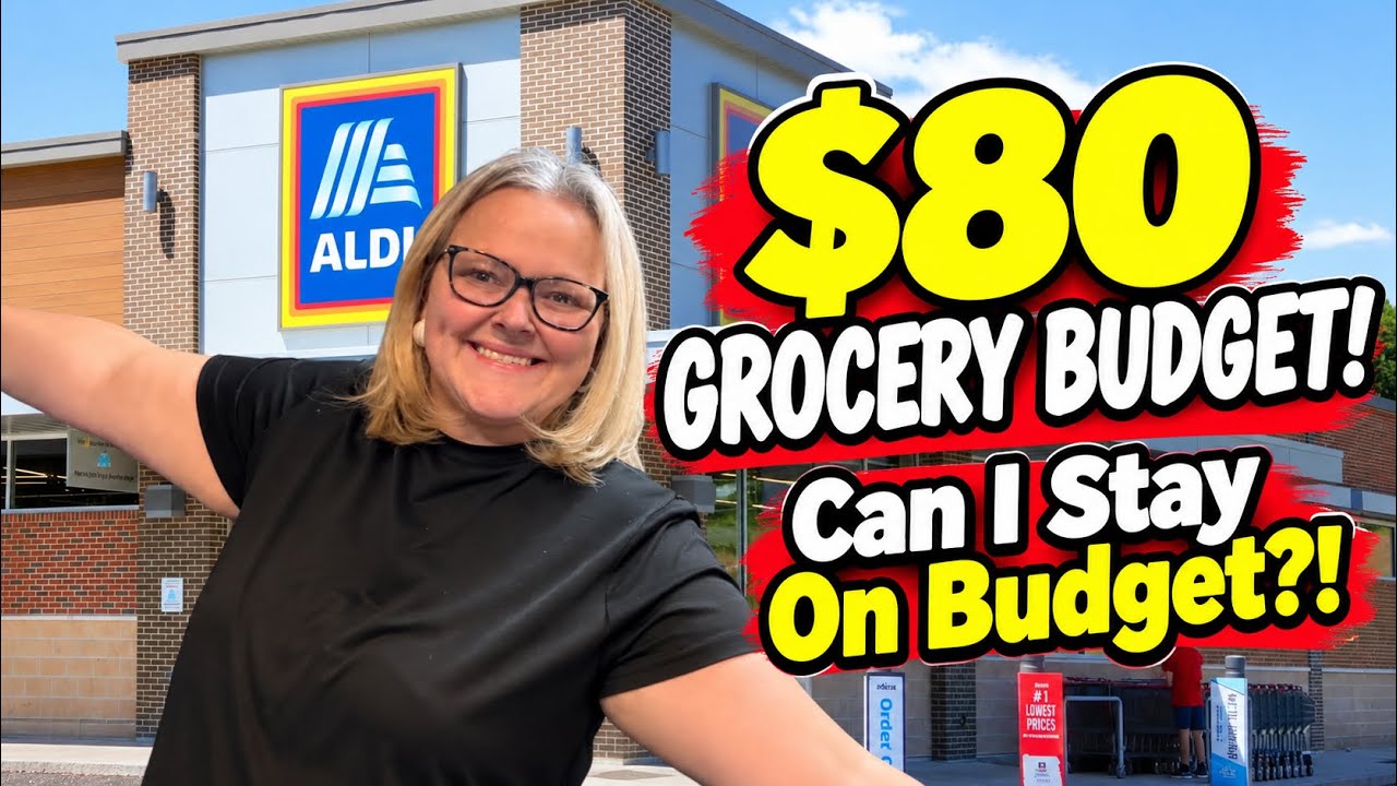 Покупки в Aldi с ограниченным бюджетом! У меня есть 80 долларов&hellip; Уложусь ли я в сумму?