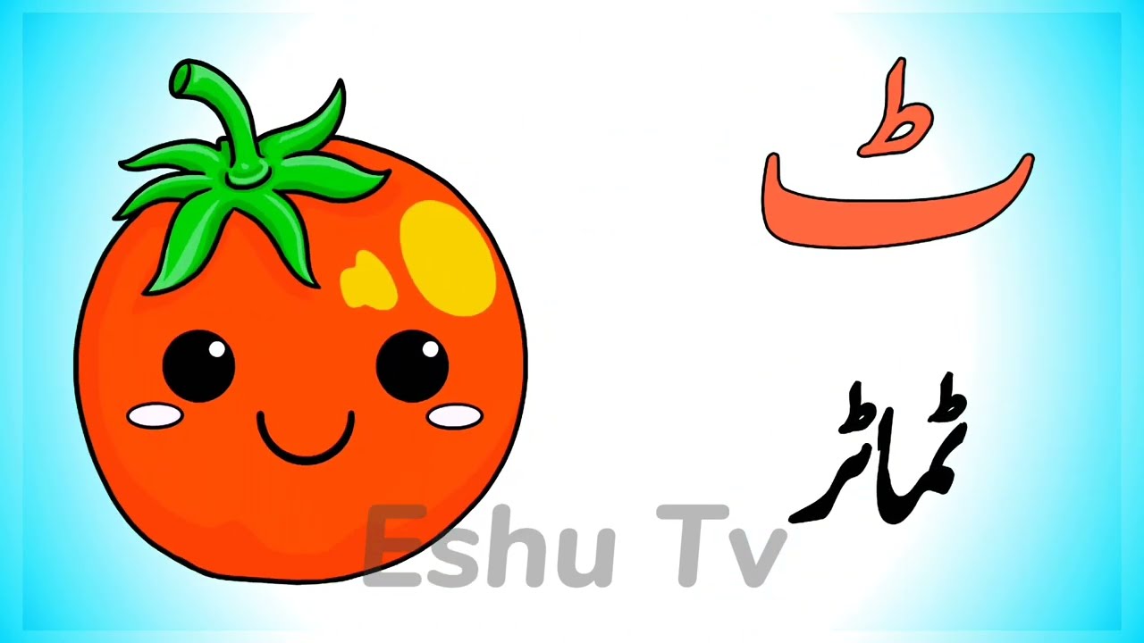 Alif  Bay  Pay | Urdu huroof e tahajji | Tay se shuru hone wale alfaz| Eshu Tv