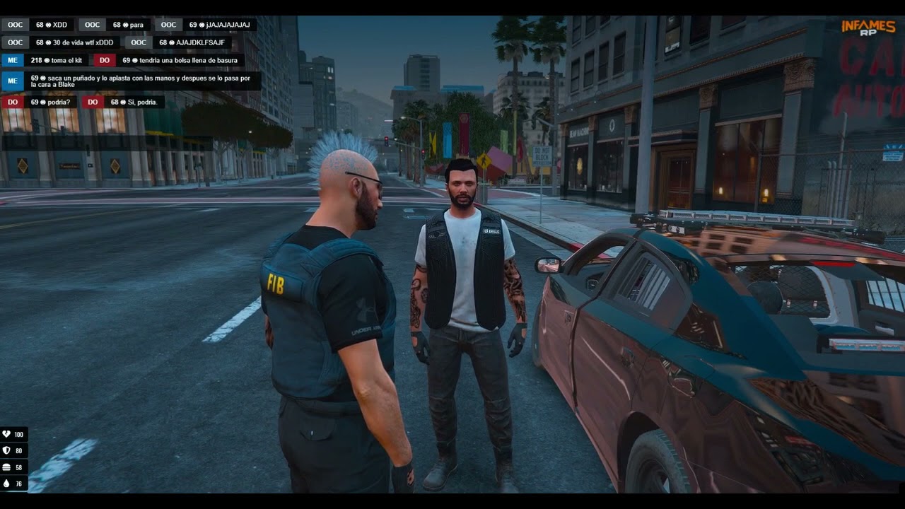 Encuentro accidentado con Dex /INFAMESRP