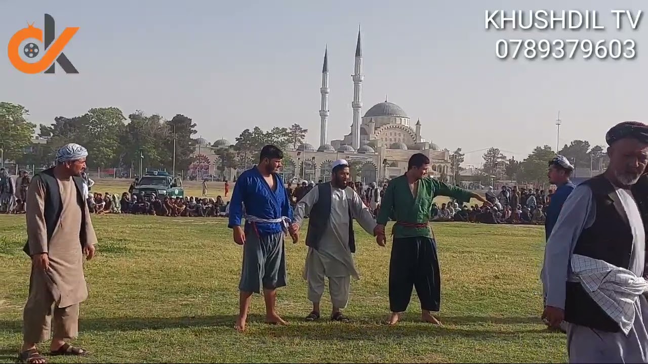 پهلوانی روز عید در شهر شبرغان