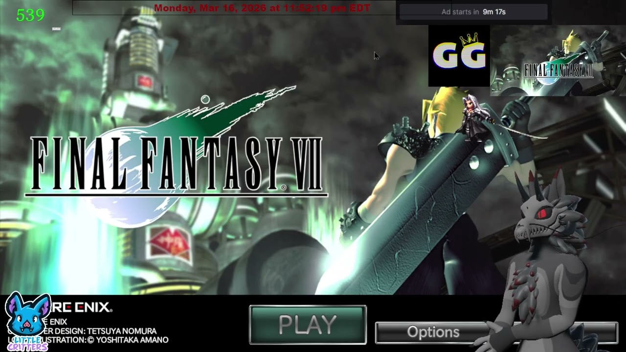 Final Fantasy VII Pt4 - Mt Nibel, Kalm, and Marshes, oh my! - Skullbeast- [!youtube][!discord][(18+)