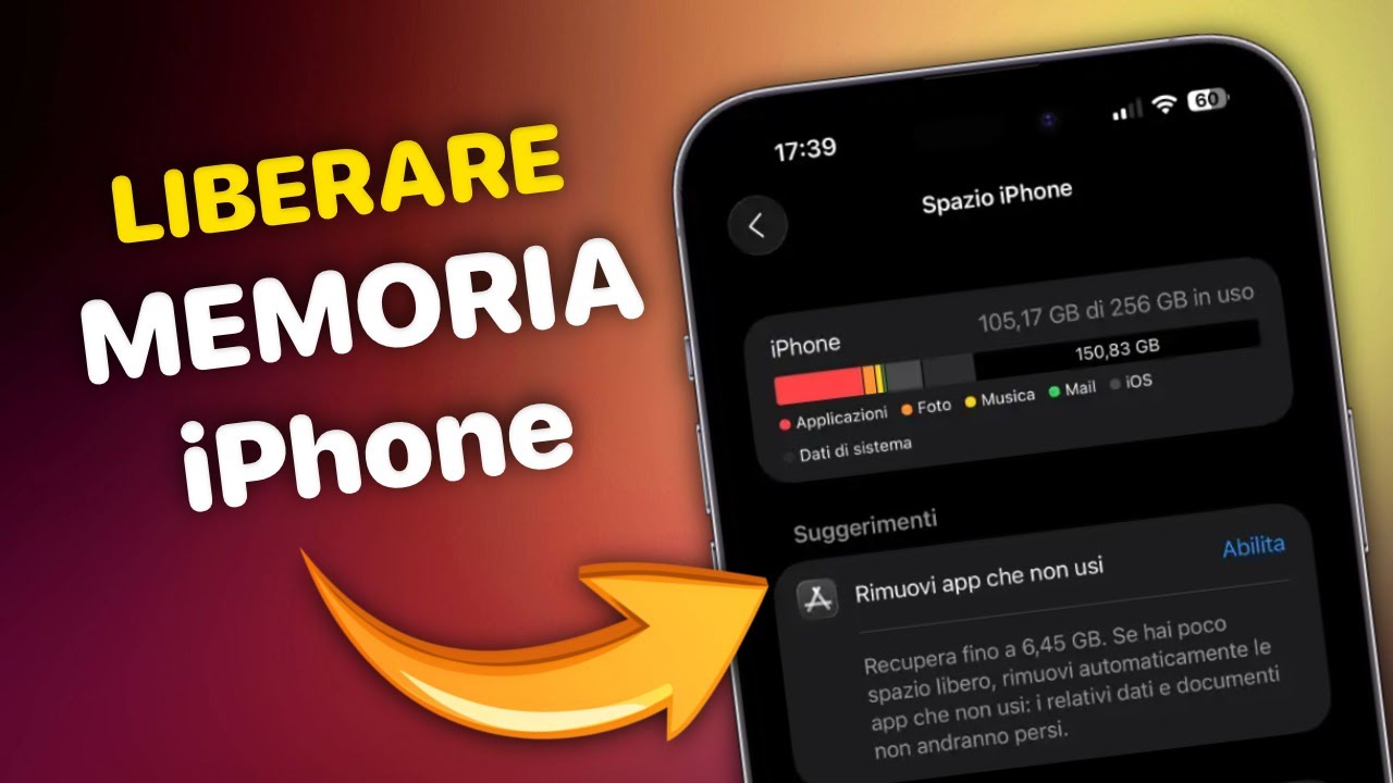 Come liberare la memoria / spazio del tuo iPhone