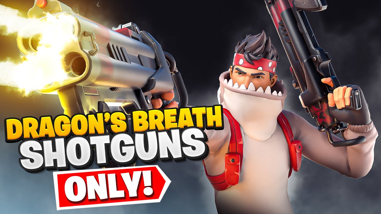 I won using Dragons Breath Shotguns ONLY!