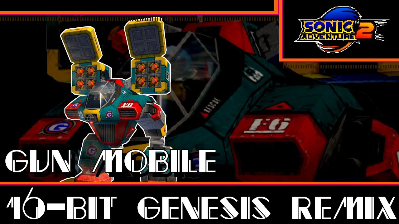 [16-Bit;Genesis]GUN Mobile - Sonic Adventure 2(COMMISSION)