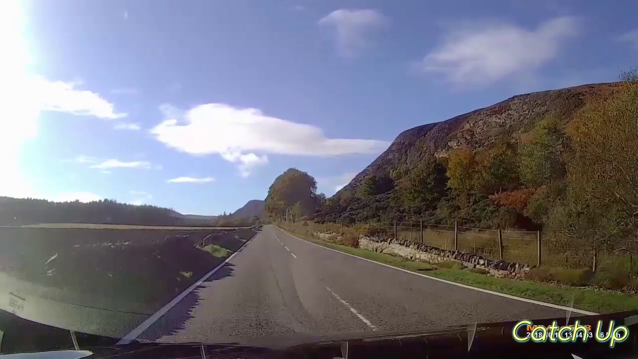 17 Golspie to Rogart car journey in the Scottish Highlands
