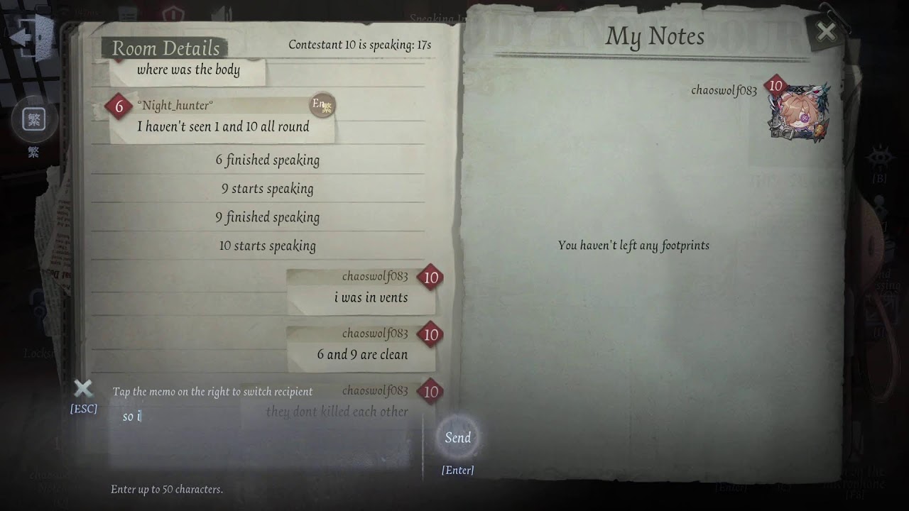 Identity V livestream