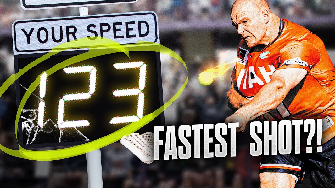 Graeme Hossack SHOOTS 123 MPH to set a NEW PLL RECORD! | 2025 PLL All-Star Skills Competition