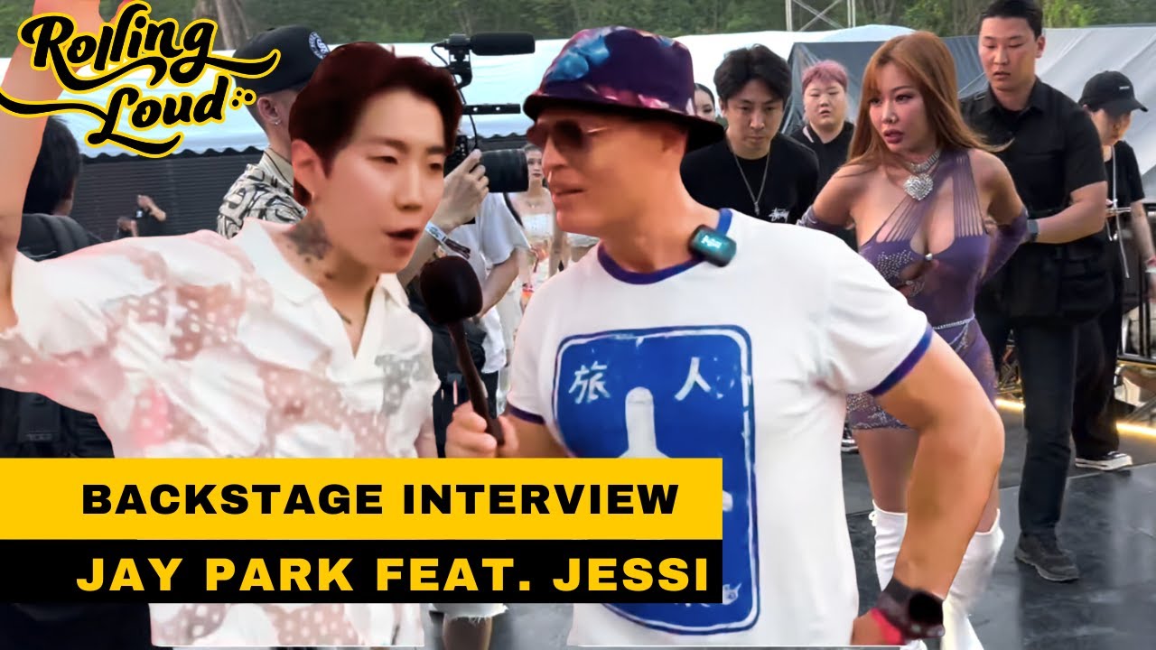 Jay Park interview at Rolling Loud Thailand ft JESSI