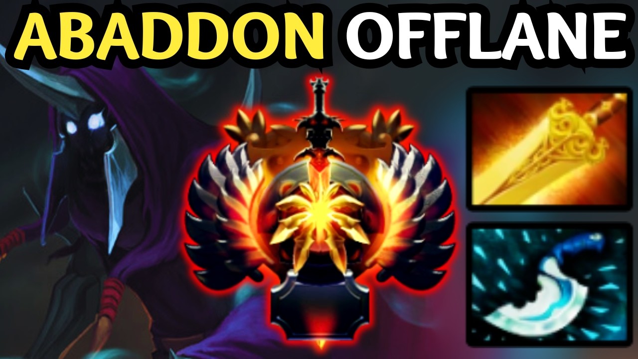 🔥 ABADDON Offlane Is Broken — Impossible to Kill & High Damage 🔥 Dota 2 Offlane