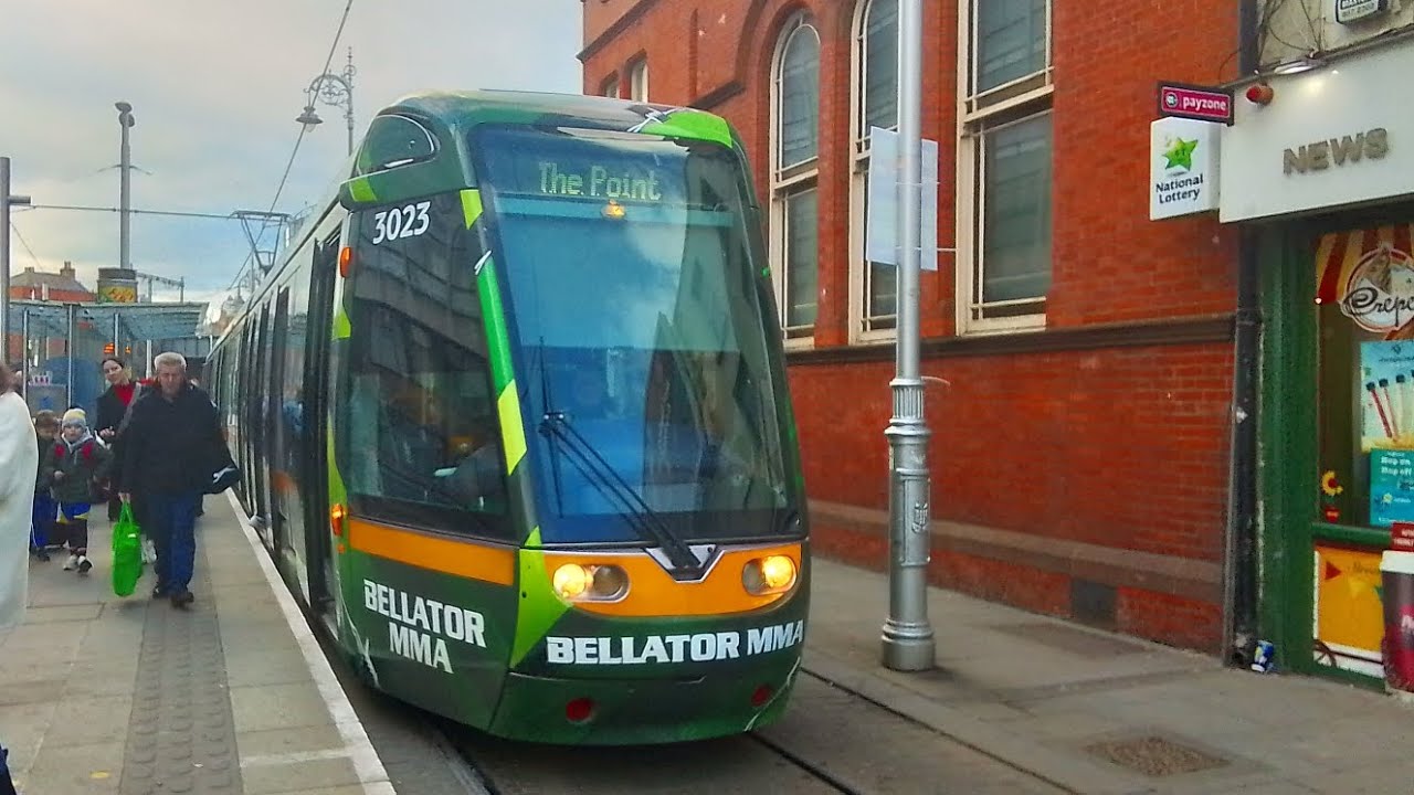*MMA AOA* Luas Ride. Luas 3023. Service to The Point