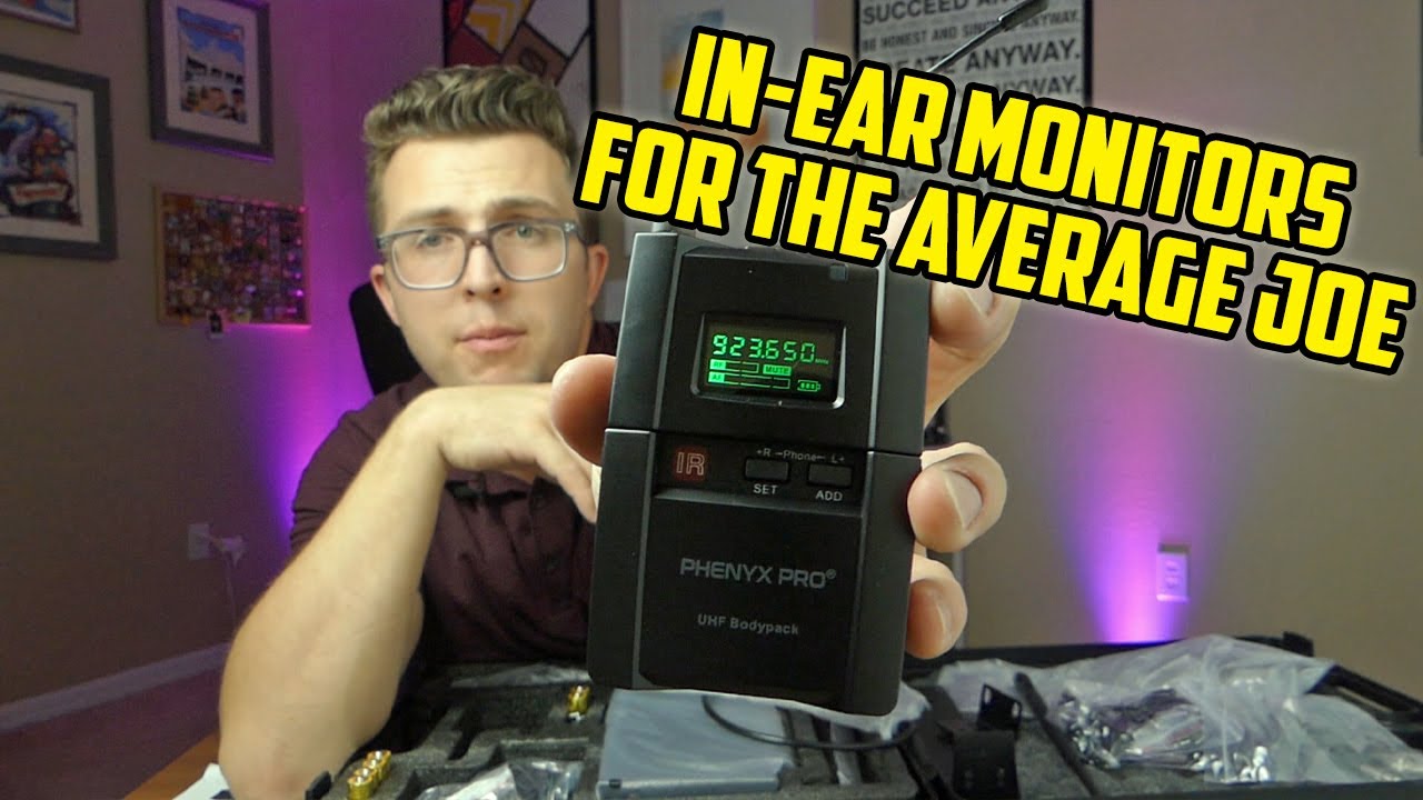 Phenyx Pro PTM-10 Unboxing and Thoughts | Triple Wireless IEM System