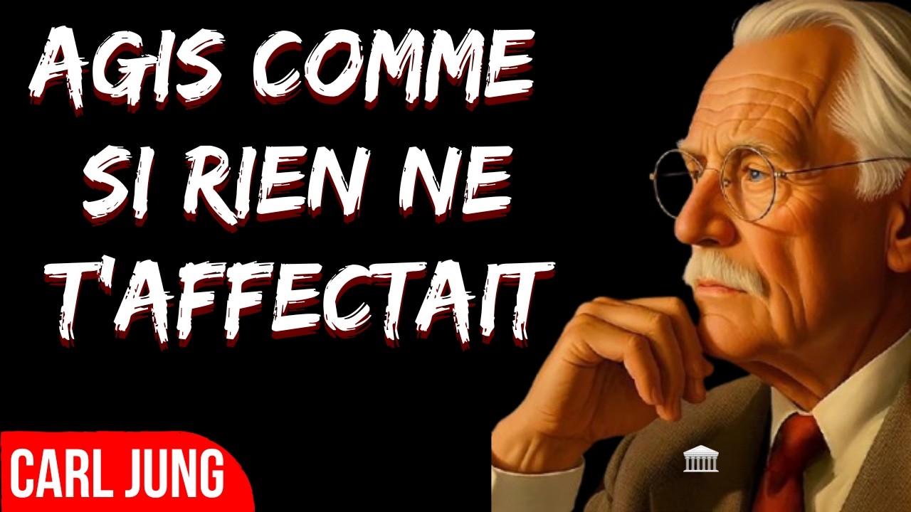 Fais comme si rien ne t’atteignait et observe ce qui se passe | Carl Jung