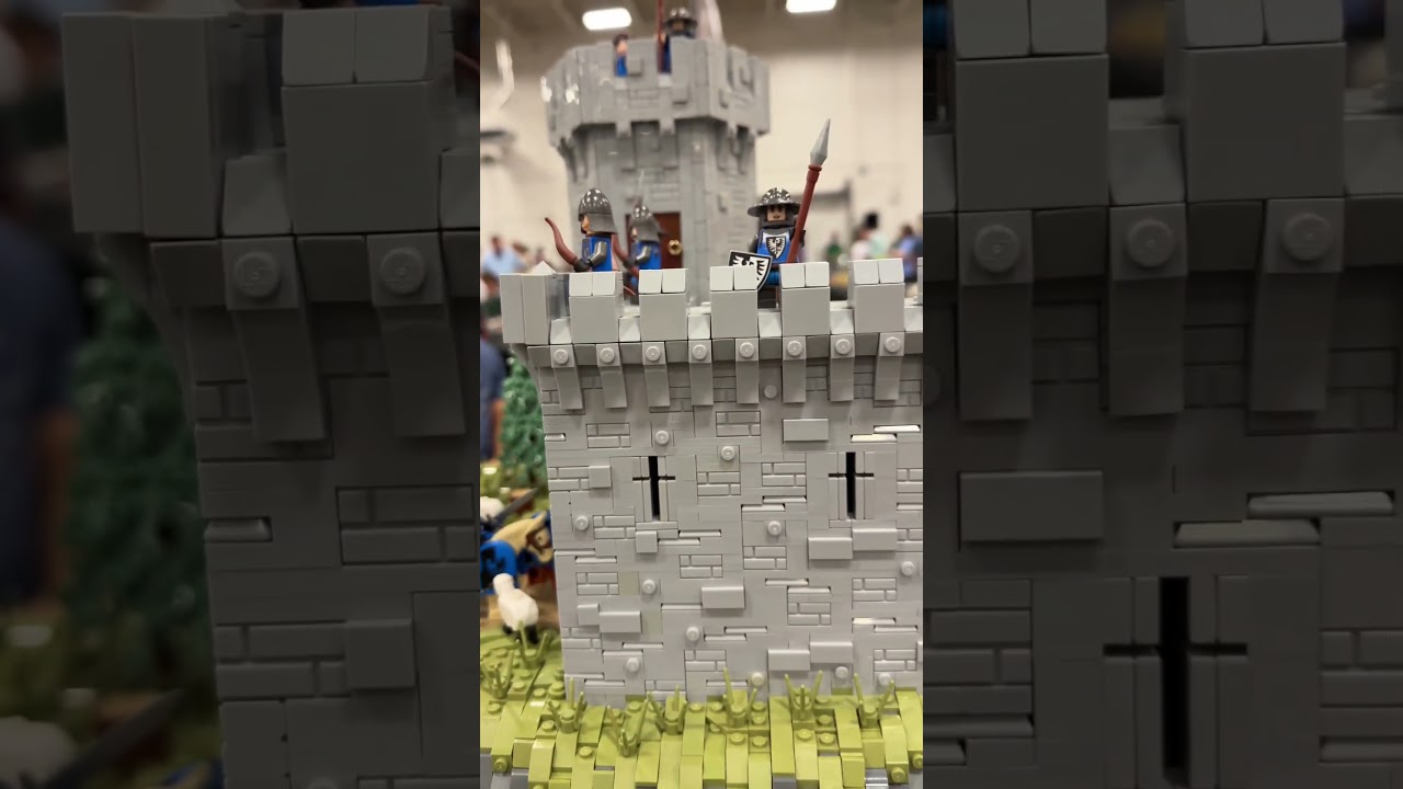 LEGO Medieval 🏰 Castle at BrickFair VA 2023 #brickfair #lego #castle