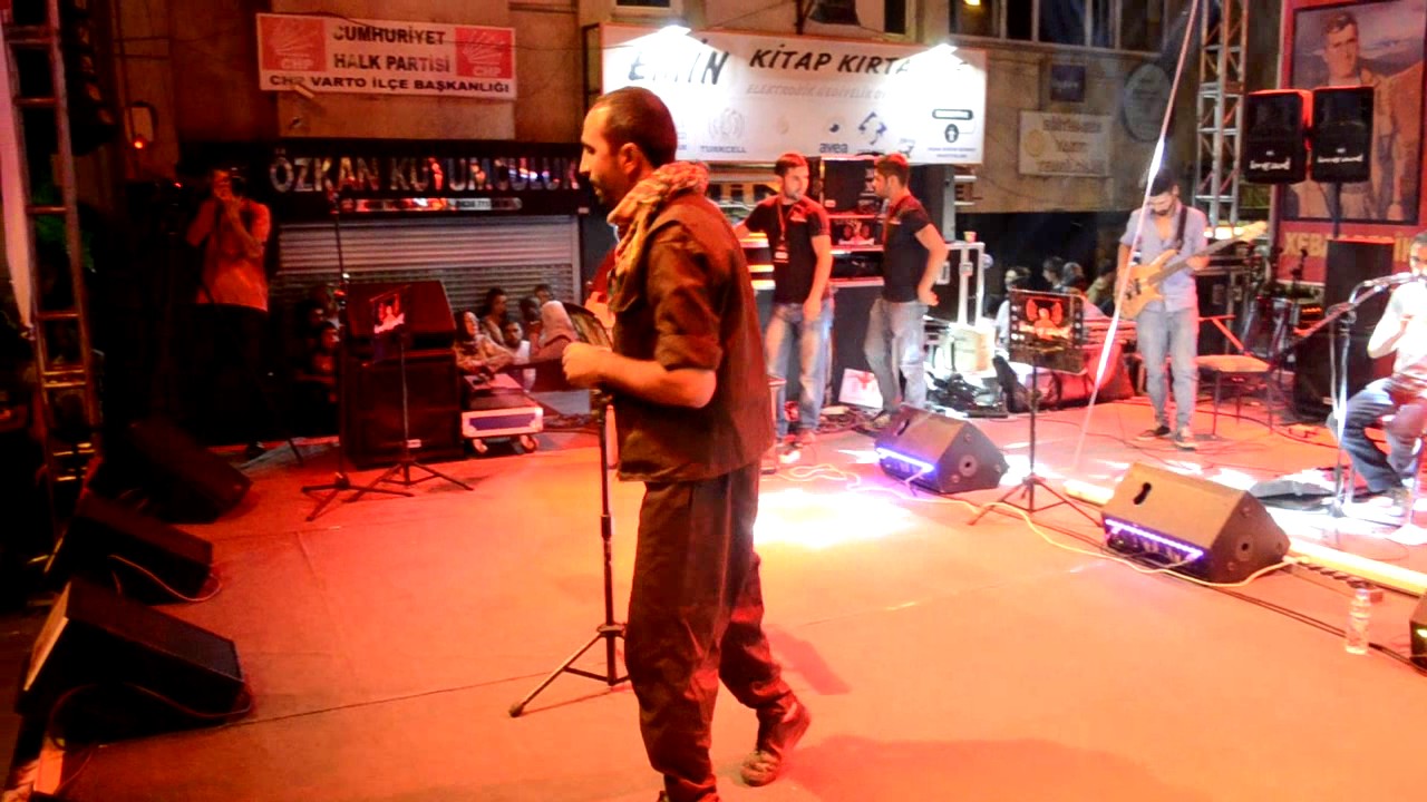 koma dilbirin varto festivalinde faruk hayati yunus redur görkan