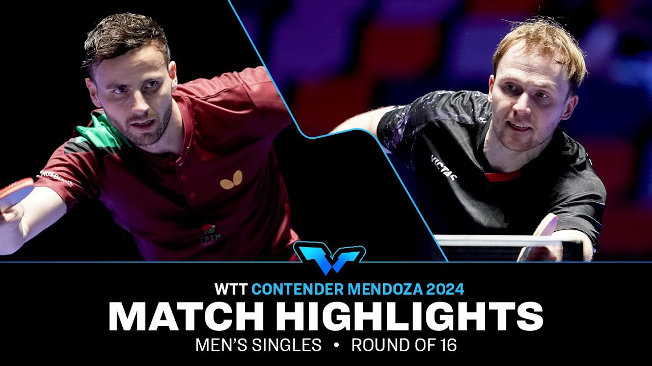 Tiago Apolonia vs Benedikt Duda | MS R16 | WTT Contender Mendoza 2024