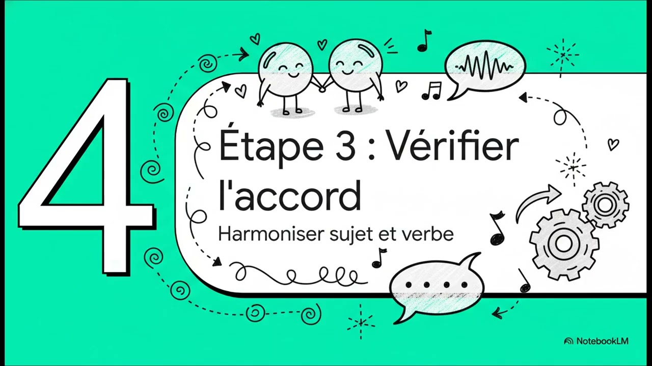 Maîtriser l accord du verbe