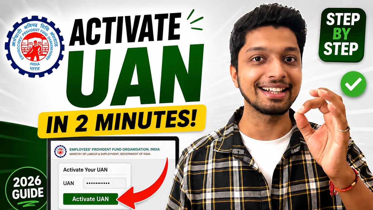 How to Activate UAN in Just 2 Minutes! | Step-by-Step Guide (2026) 🚀