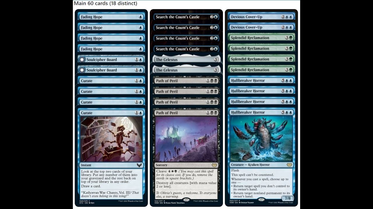 MTG Arena Standard - Hullbreaker Graveyard Ramp