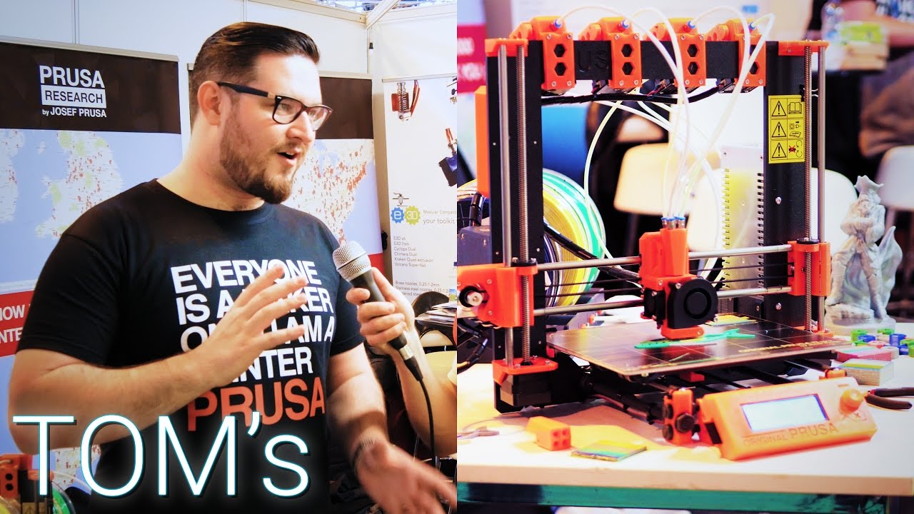 TCT: Josef Prusa on Multiextrusion and the future of 3D Printing!