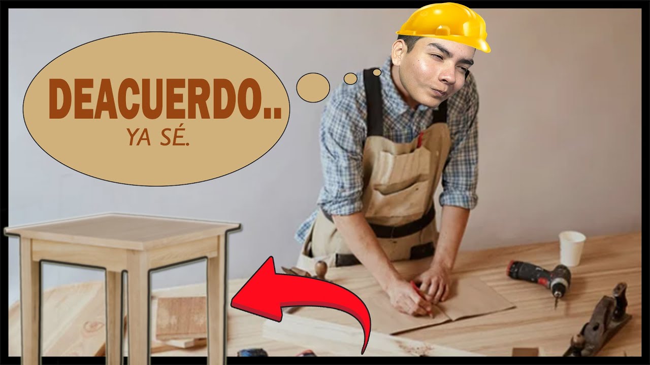 ARMANDO MI PRIMERA MESA (te va a sorprender) I Guia