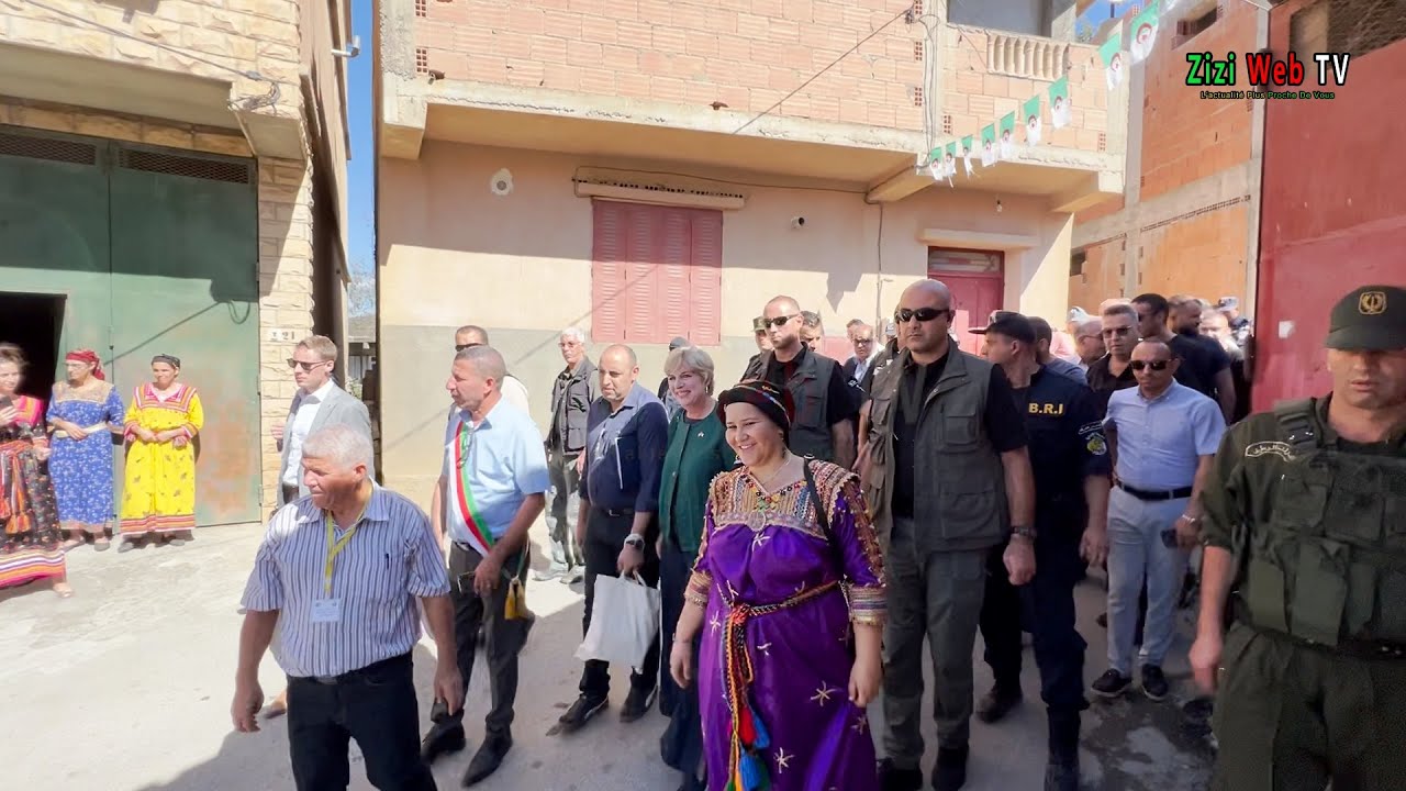 L’ambassadrice Des Etats-Unis D’Amérique En Visite Au Village Sahel à Bouzeguene à Tizi-Ouzou …