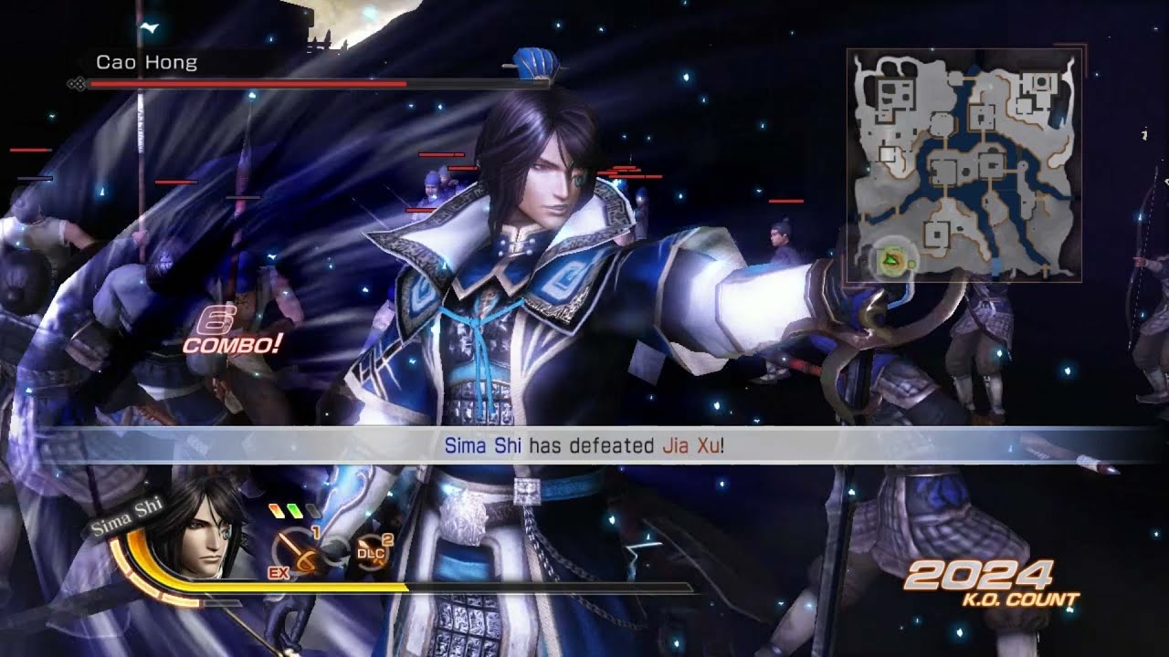 Dynasty Warriors 7 - Sima Shi INTENSE Boss Battle