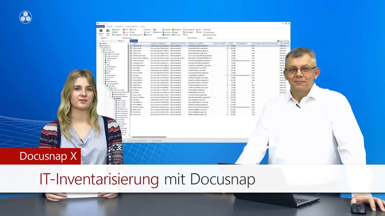 Video-Tutorial: IT-Inventarisierung mit Docusnap
