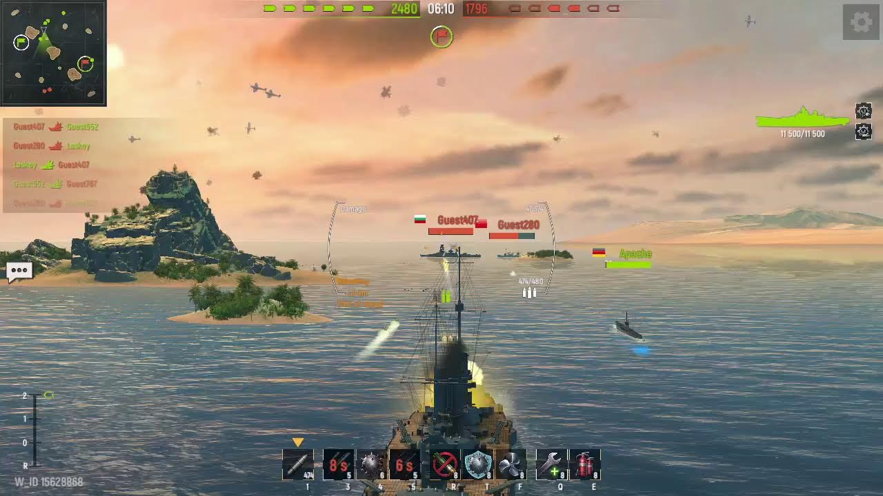 Navy War: Battleship Live Stream Gameplay #6
