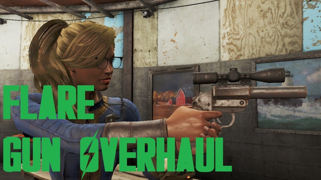 FALLOUT 4 MOD REVIEW Flare Gun Overhaul