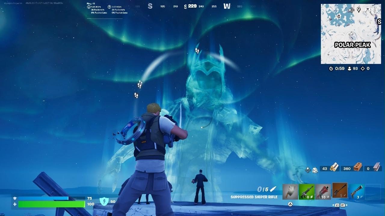 Fortnite Live Event Ice King