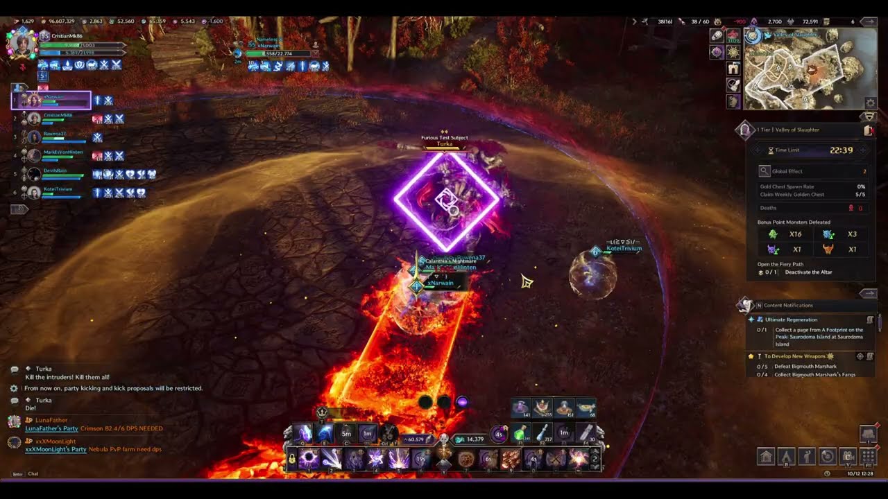Throne & Liberty - Dimensional Trial - Valey of Slaughter - Enigma