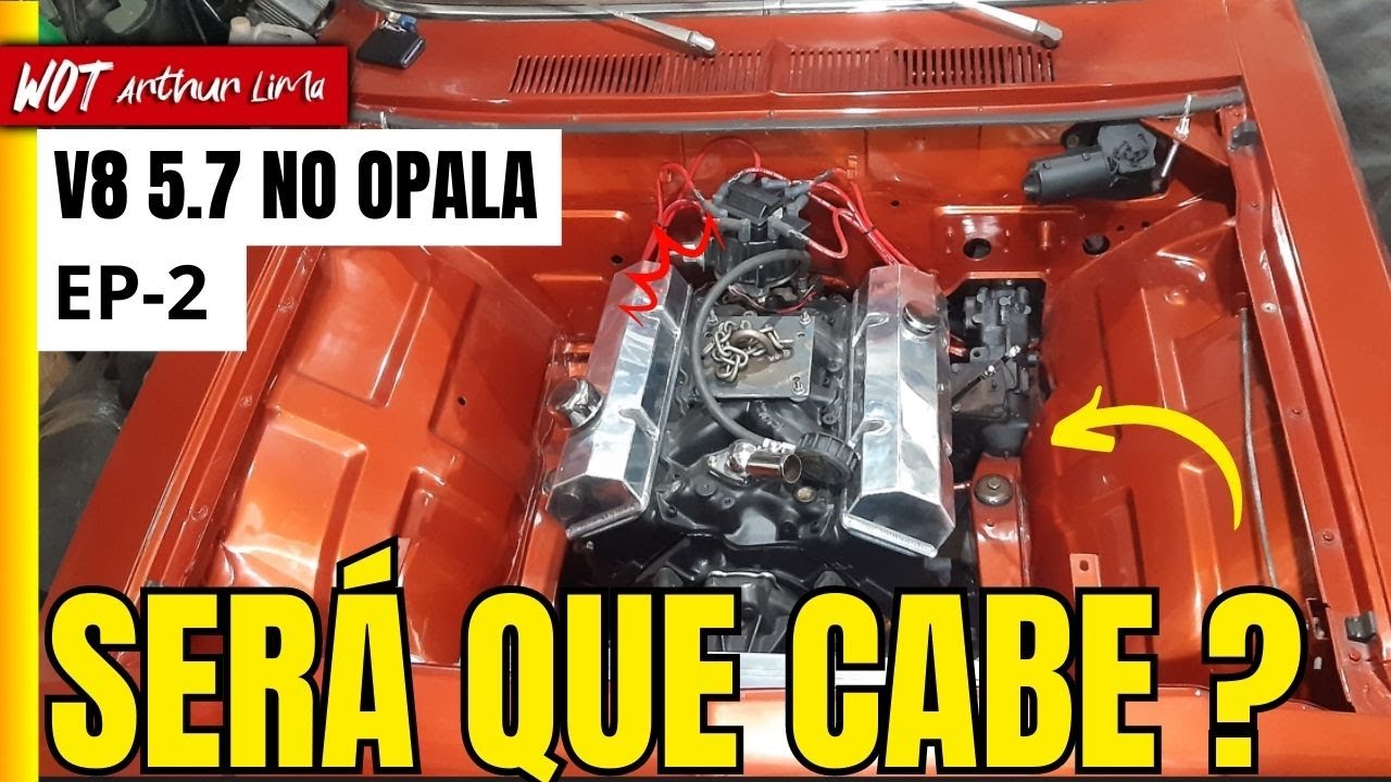 OPALA V8  GM 350 ADAPTAÇÃO  EP-2  (W.O.T.PREPARAÇÕES)