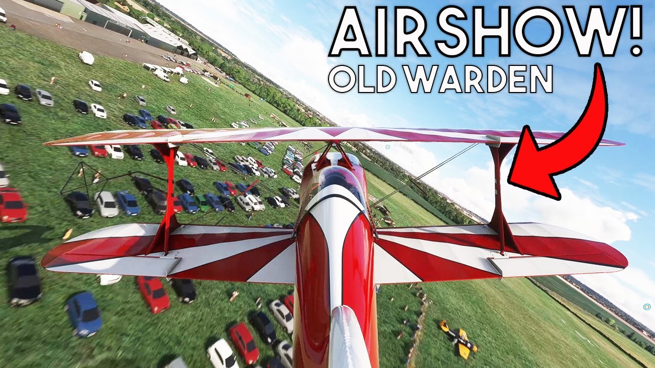 This scenery has an Airshow Addon! - Old Warden by Burning Blue Design  | Microsoft Flight Simulator