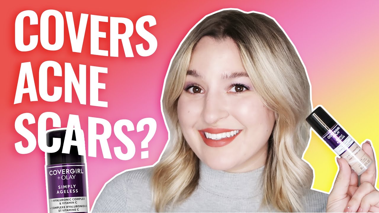 COVERGIRL + OLAY Simply Ageless 3-in-1 Foundation First Impressions | FUNGAL ACNE SAFE MAKEUP REVIEW