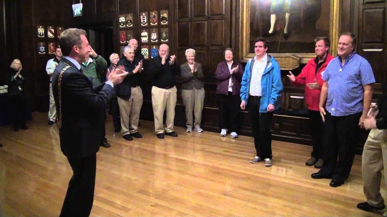 Old School and Southern Gateway Chorus sing to Mayor of Dublin 2013
