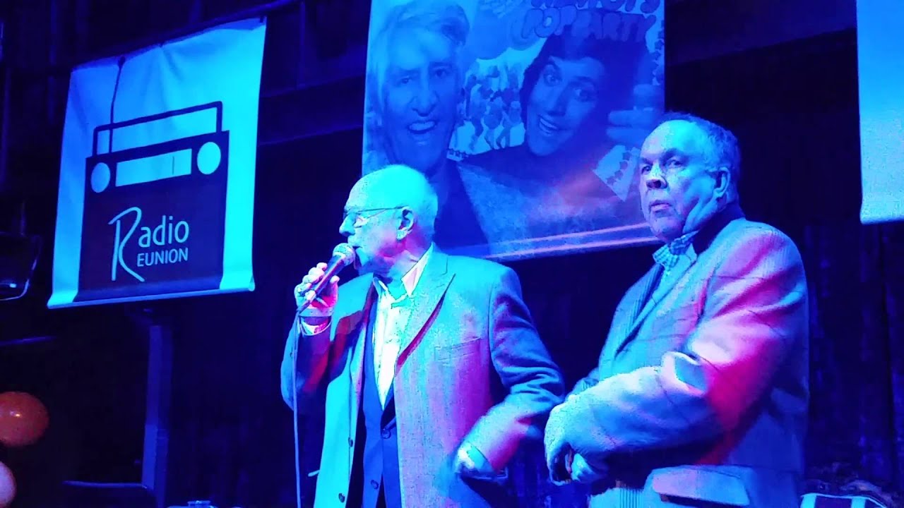 Tribute to Ed Stewart by Andy Peebles during the radio reunion, Filmed by Mark Barton