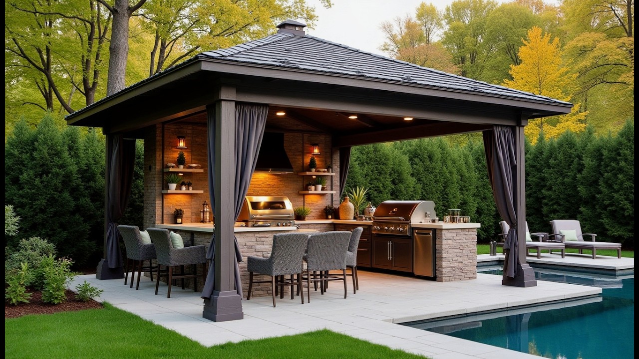 Discover the Costco Gazebo Kitchen | Your Ultimate Backyard Hangout Spot!