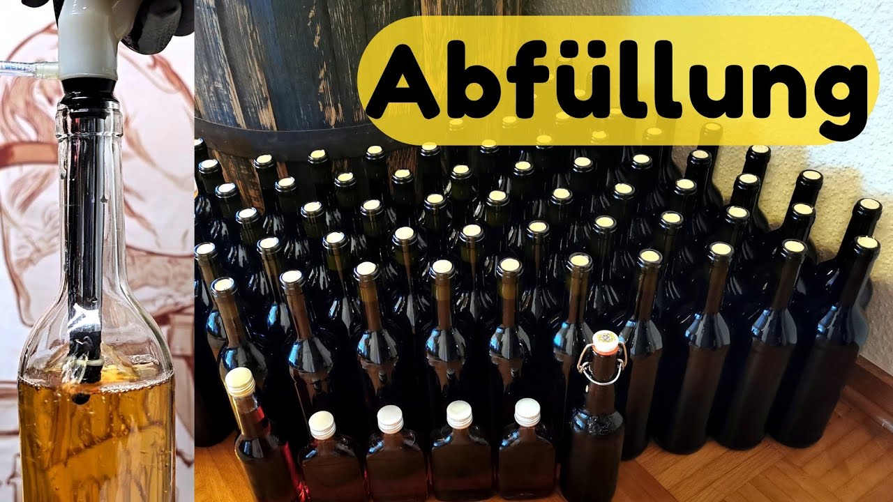 Met selber machen : Die Abfüllung