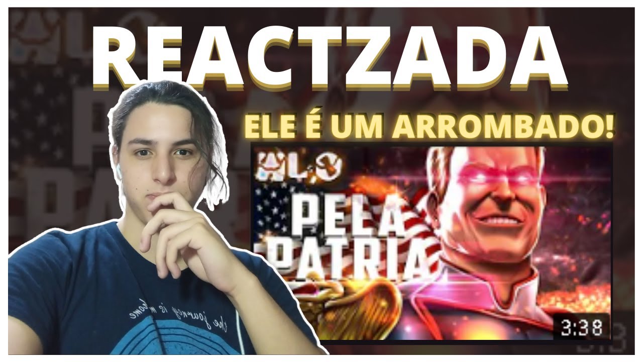 REACT: WLO - Pela P&aacute;tria [ The Boys / Capit&atilde;o P&aacute;tria ] Prod. WB
