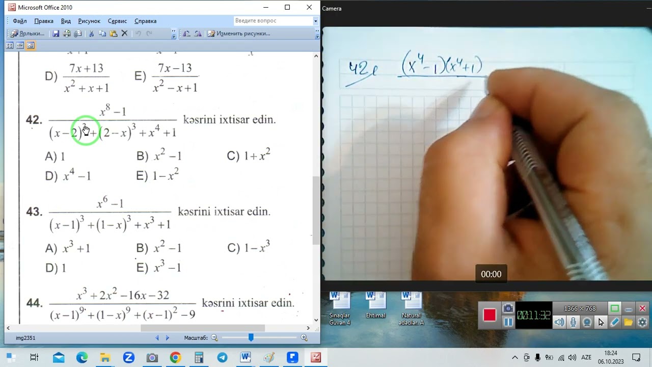 Rasional kesirler  Toplu