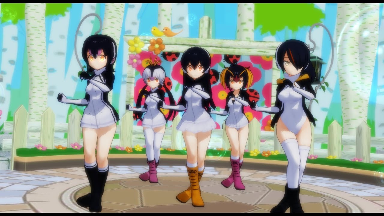 【MMD】Kemono Friends Penguin Girls // Love and Joy